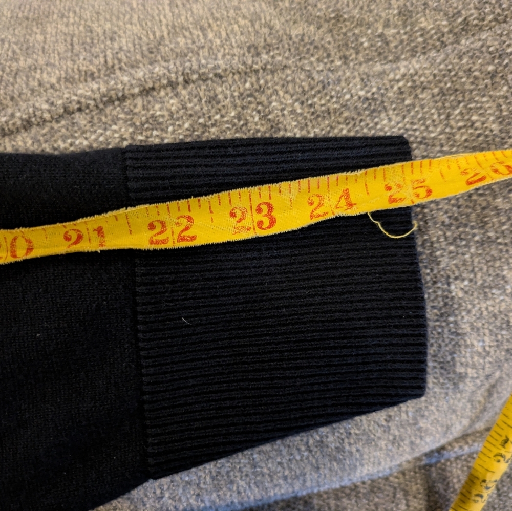 croft & barrow Black Open-Front Women's Cardigan - Picture 11 of 11